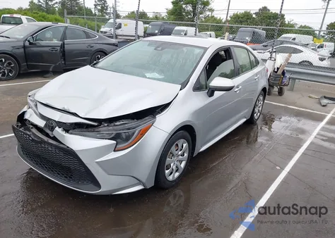 2020 Toyota Corolla Le z USA, uszkodzony, nr VIN JTDEPRAE0LJ046684